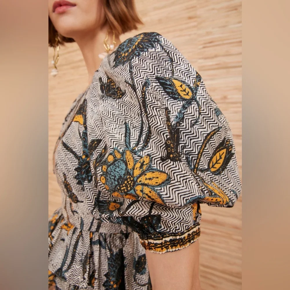 Ulla Johnson Carlotta Blouse Portofino Size 2